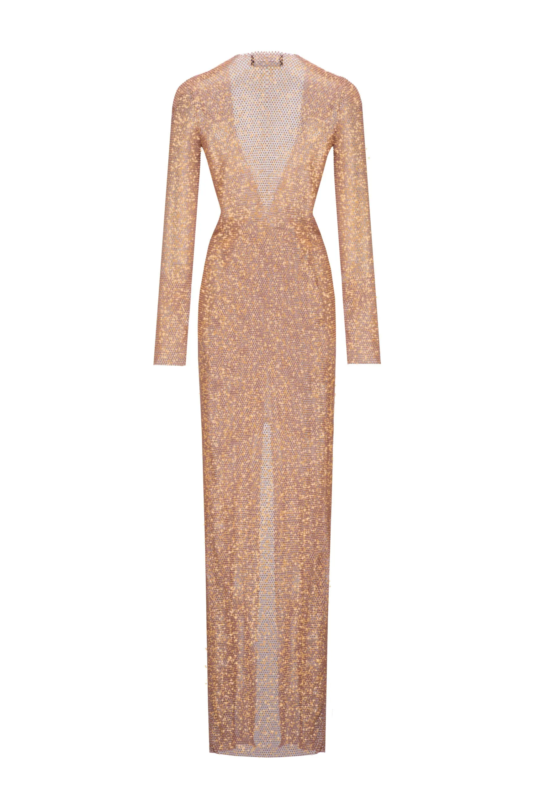 Sparkle Maxi Dress with Flower sold by Santa Brand product image thumbnail 5