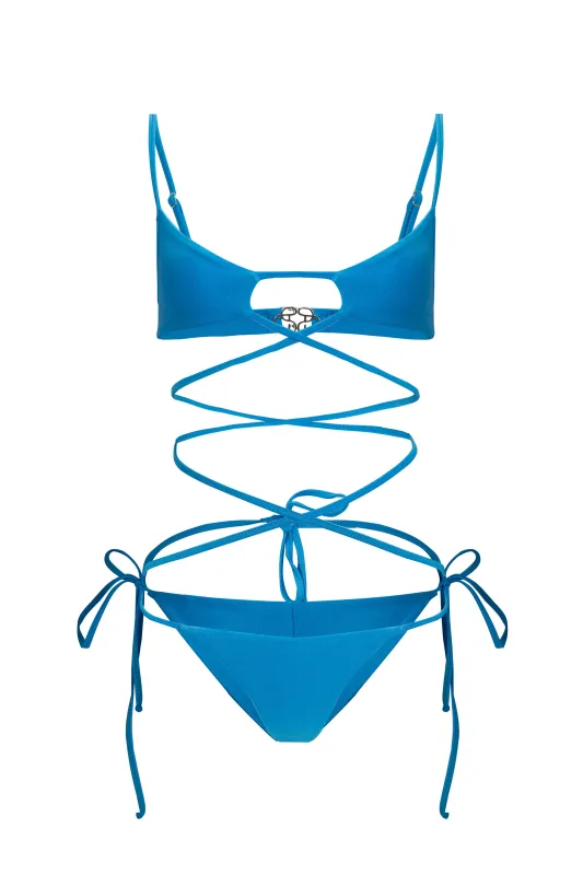 Blue Bikini sold by Santa Brand