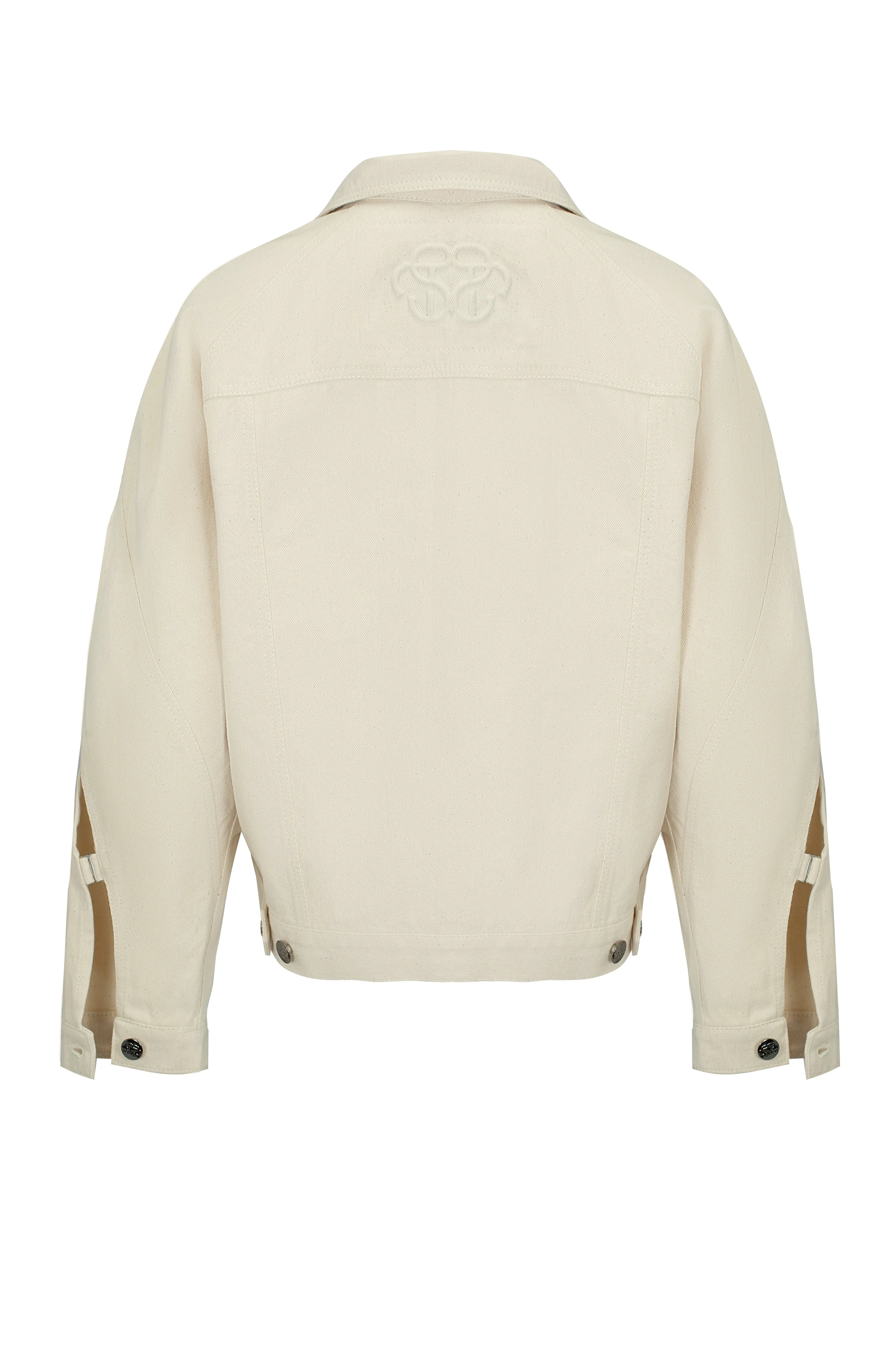 Cream Jacket with Cuts sold by Santa Brand product image thumbnail 2