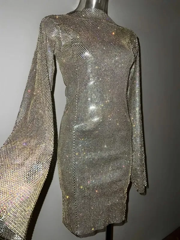 Diamond Mini Dress sold by Santa Brand