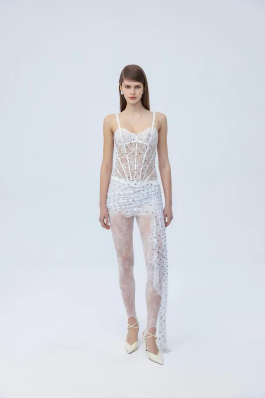 Diamante corset sold by Santa Brand