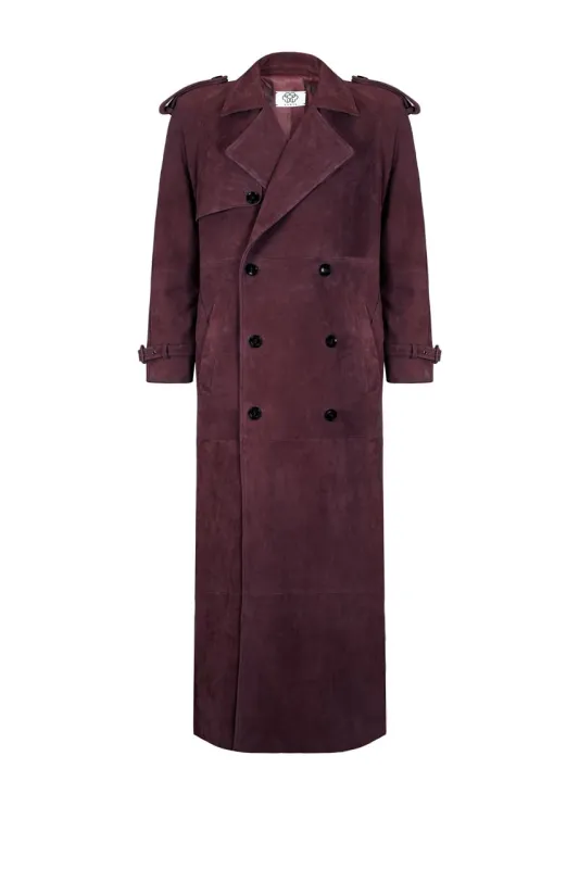 Suede coat sold by Santa Brand
