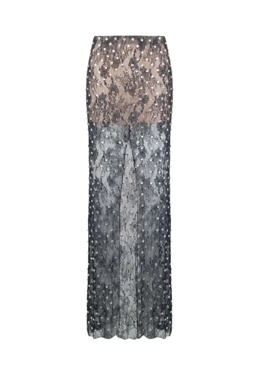 Diamante long skirt sold by Santa Brand