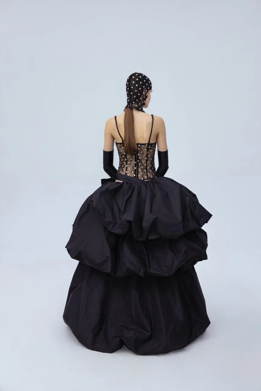 Diamante corset sold by Santa Brand product image thumbnail 2