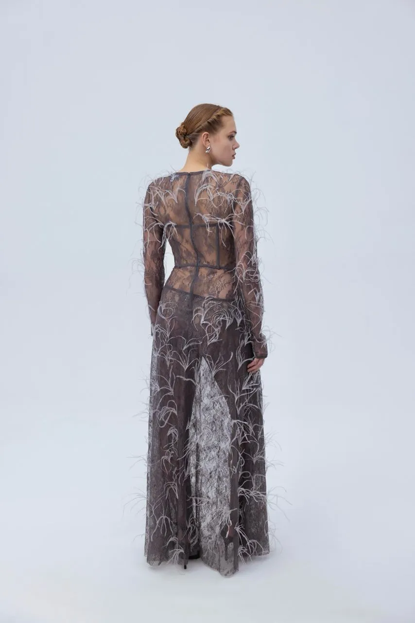 Corset maxi dress sold by Santa Brand product image thumbnail 2