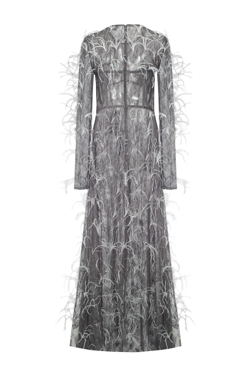 Corset maxi dress sold by Santa Brand product image thumbnail 4