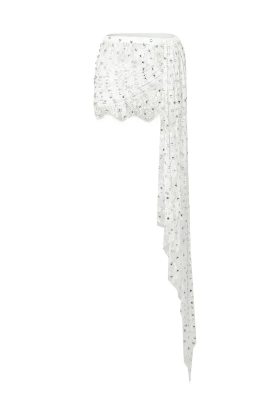 Mini diamante skirt Jade sold by Santa Brand