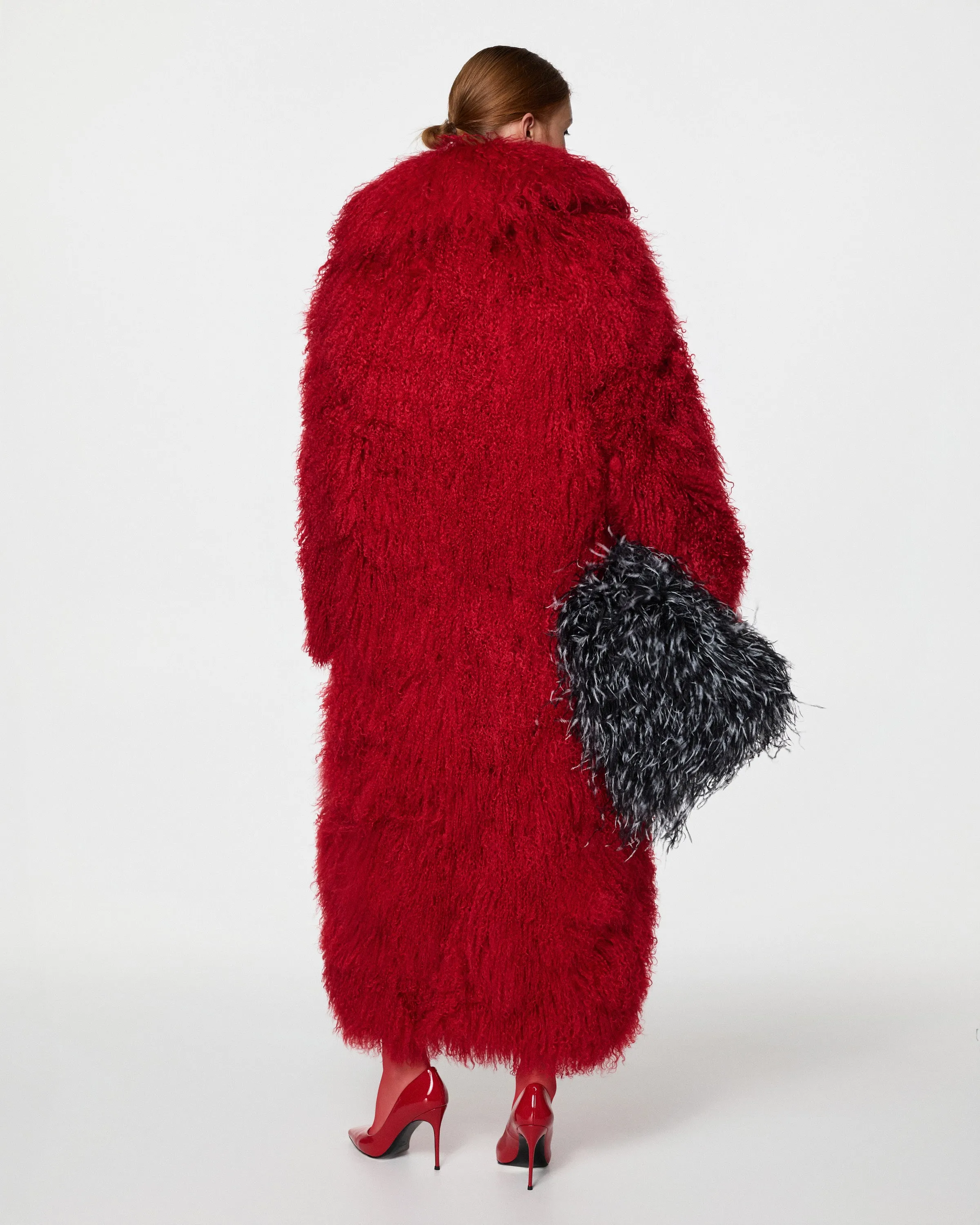 Long fur coat sold by Santa Brand product image thumbnail 5