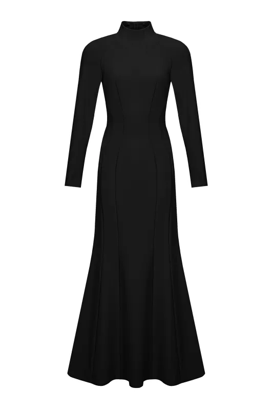 Maxi dress with silhouette lines sold by Santa Brand