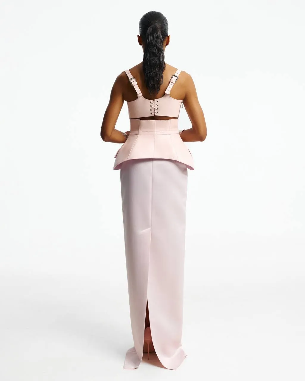 Satin maxi skirt sold by Santa Brand product image thumbnail 2