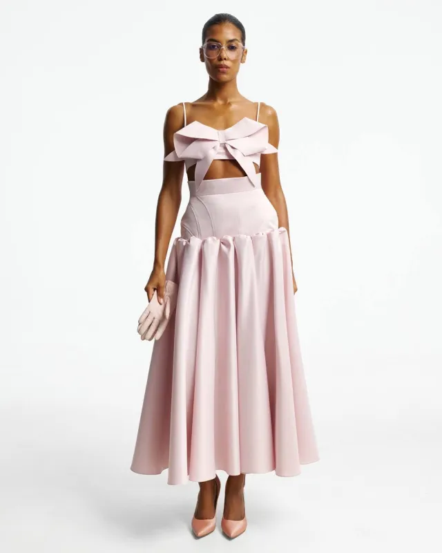 A-silhouette skirt sold by Santa Brand