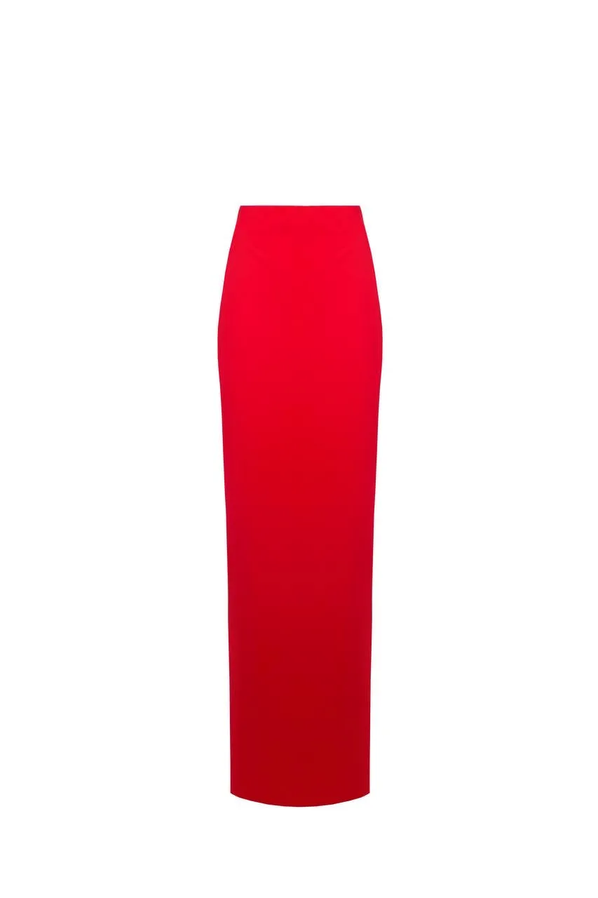 Maxi silk skirt sold by Santa Brand