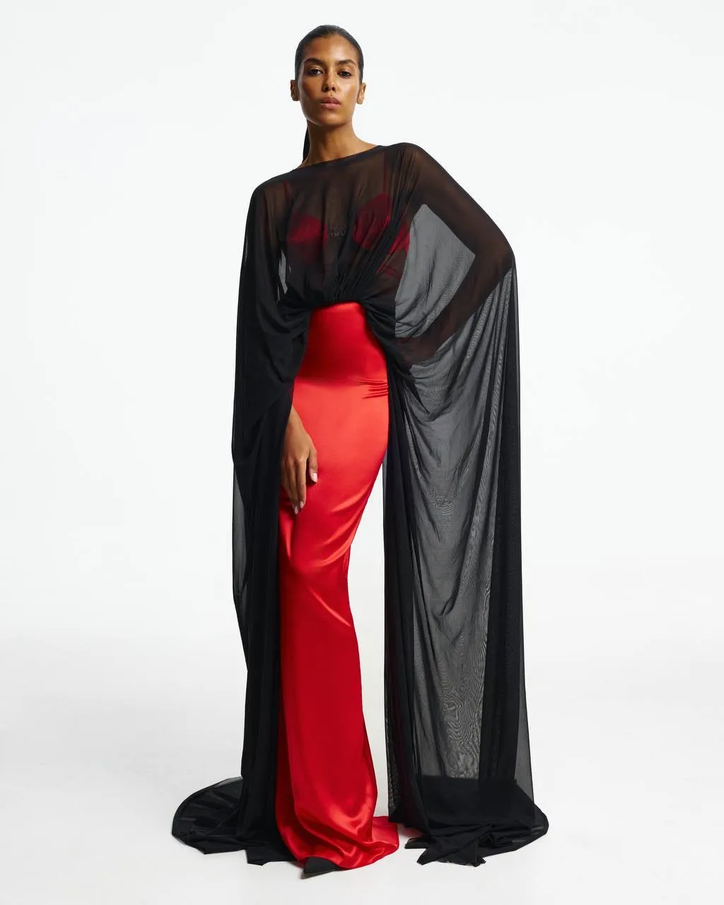 Maxi silk skirt sold by Santa Brand product image thumbnail 3