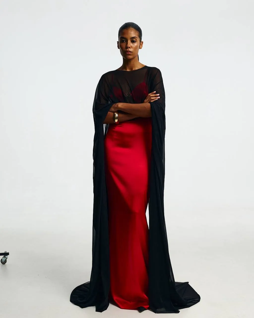 Maxi silk skirt sold by Santa Brand product image thumbnail 2