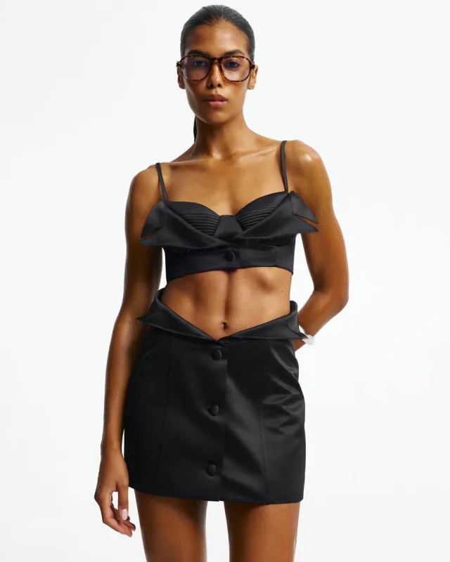 Mini Satin Skirt sold by Santa Brand