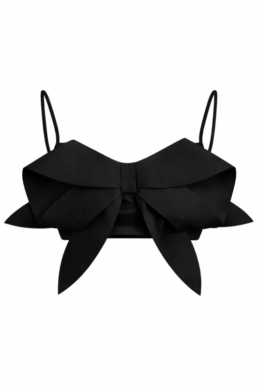 Top with Bow made by Santa Brand