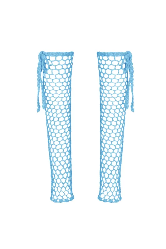 BELLA GLOVES - turquoise made by Shondel