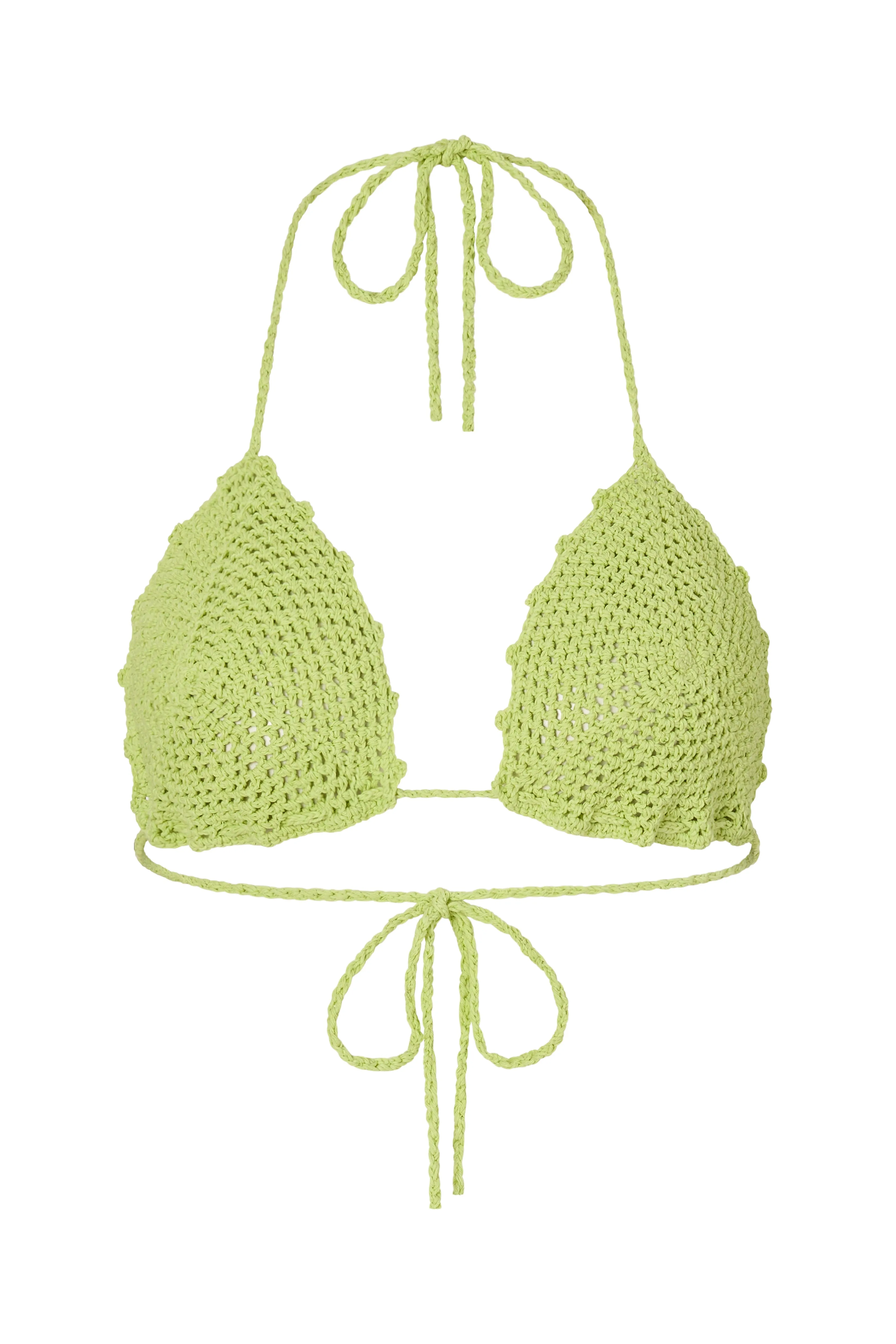 BONITA BIKINI TOP - matcha sold by Shondel