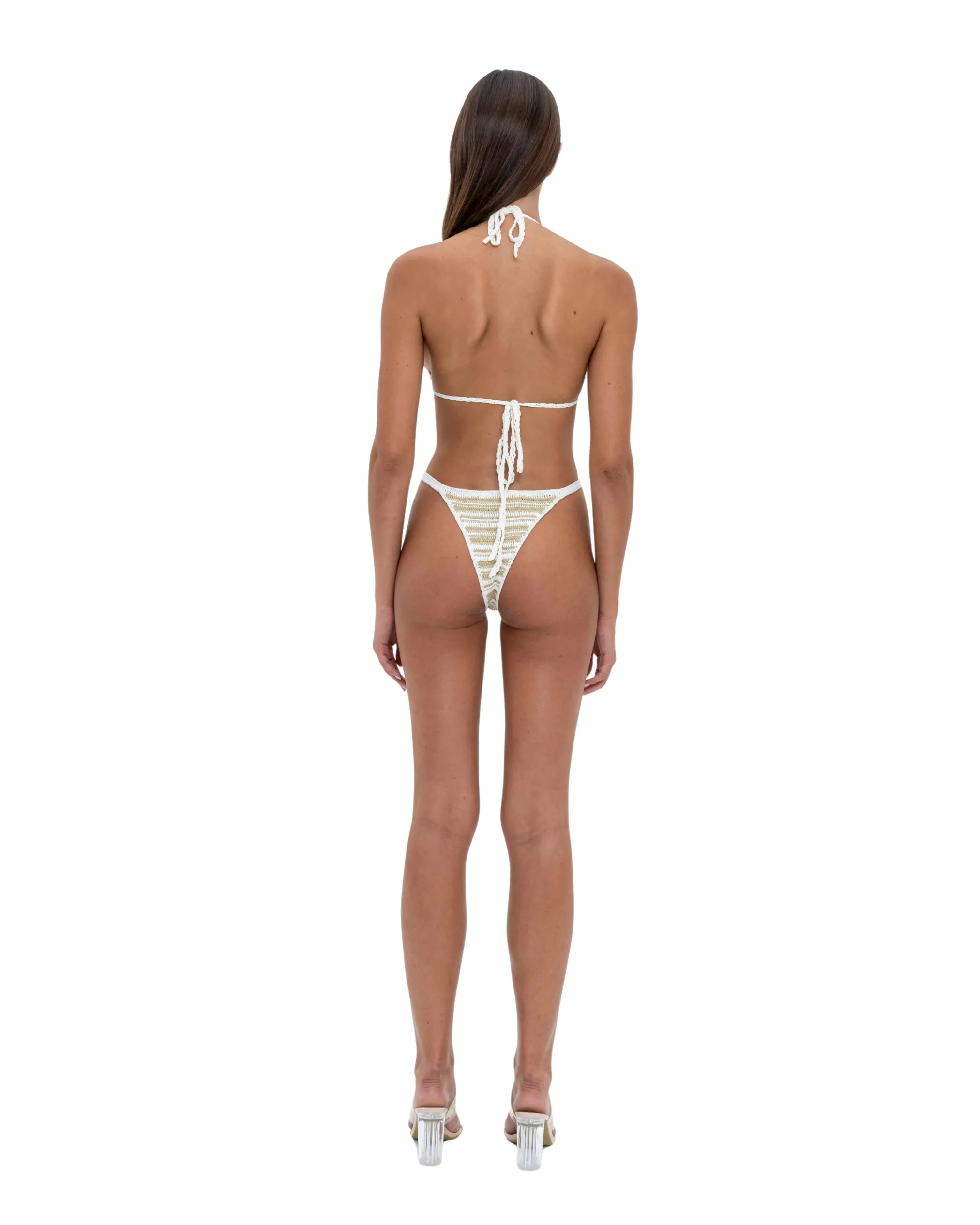 LA BON BIKINI TOP - almond milk sold by Shondel product image thumbnail 3