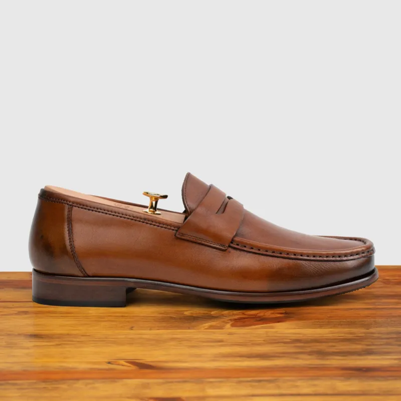 Santor 4 Calzoleria Toscana Collegiate Leather Loafer sold by Toscana USA