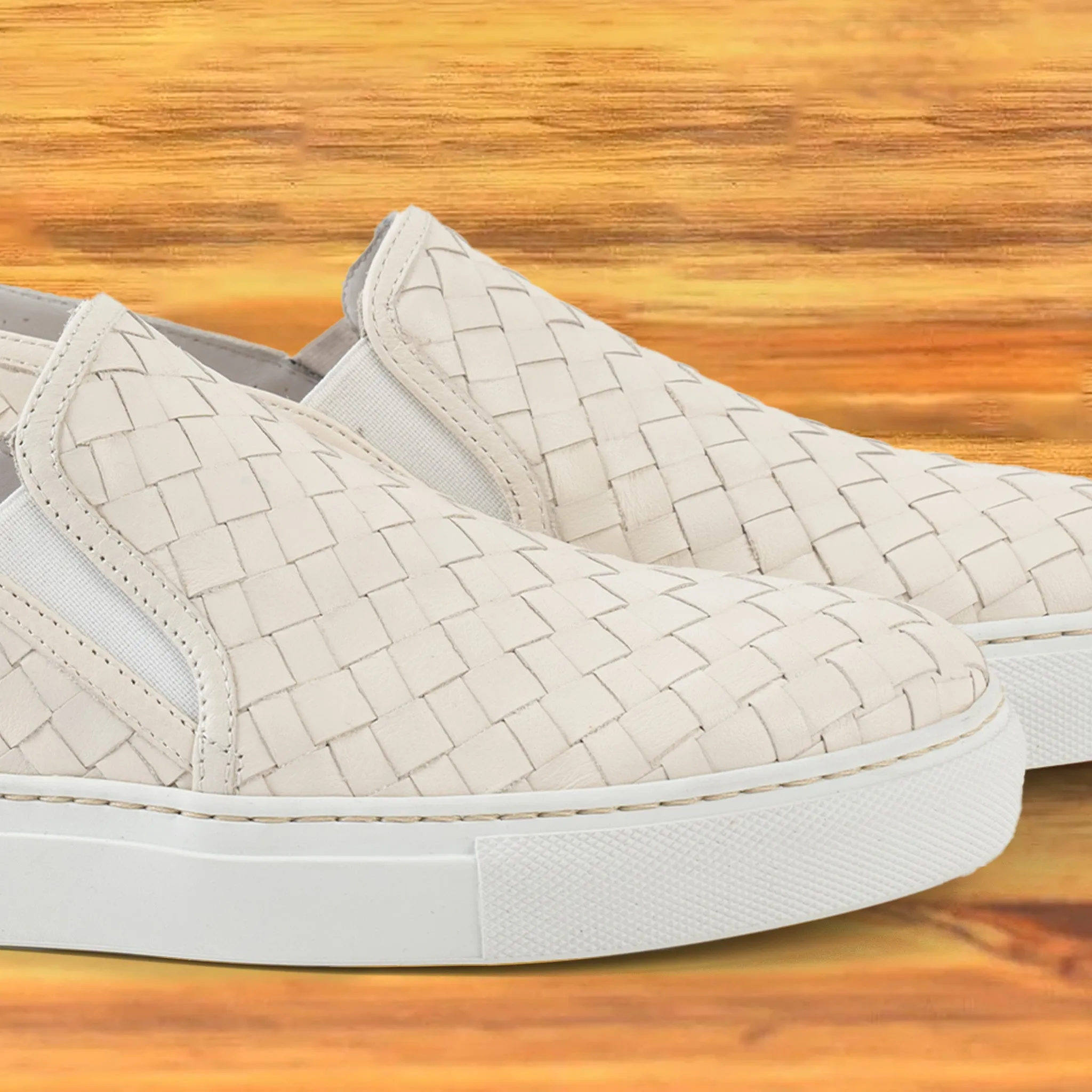 Kent Calzoleria Toscana Slip On Woven Sneaker sold by Toscana USA product image thumbnail 2