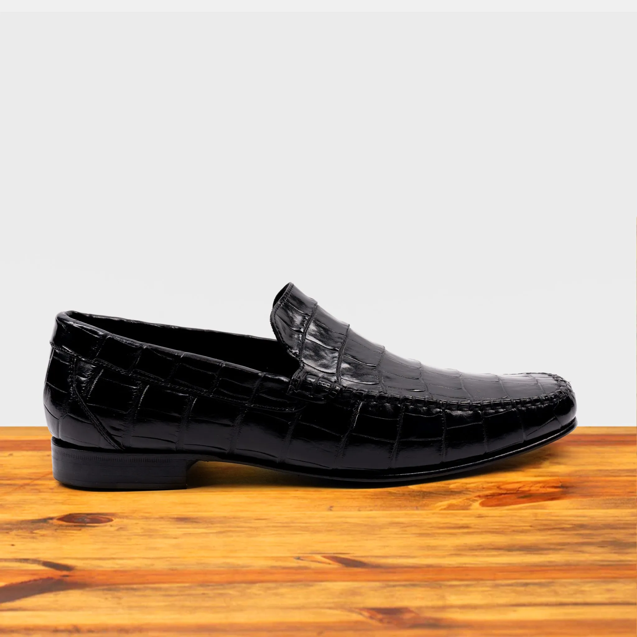4468 Calzoleria Toscana Men's Nile Crocodile Venetian Loafer sold by Toscana USA product image thumbnail 5