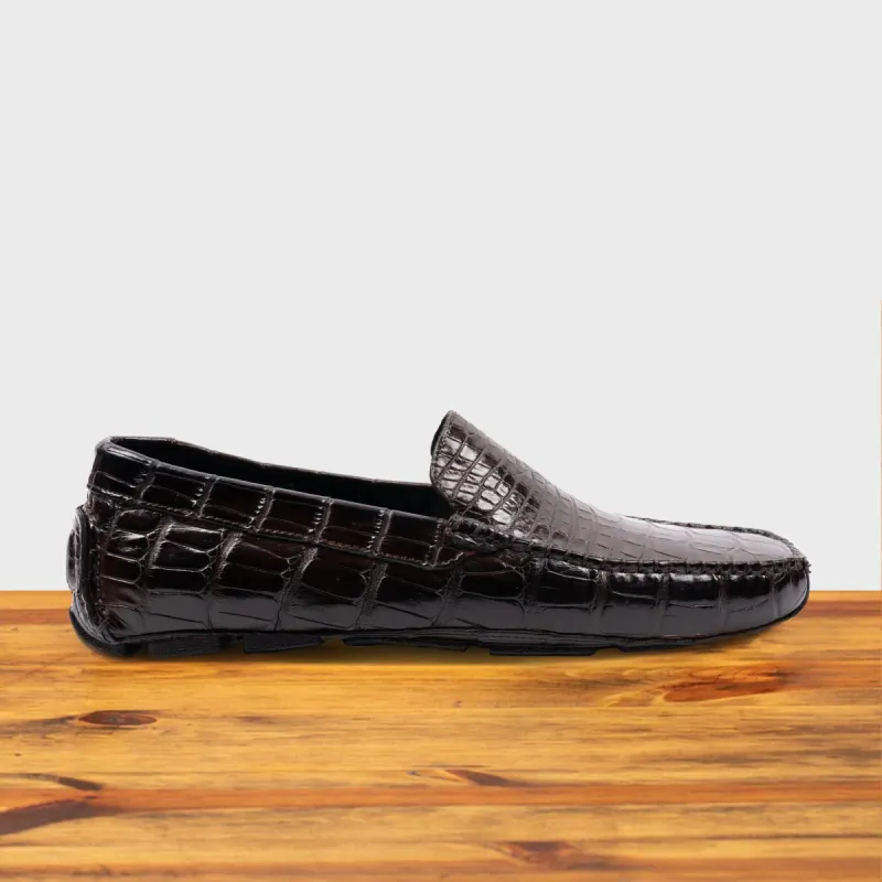 5124 Calzoleria Toscana Men's Nile Crocodile Driver sold by Toscana USA