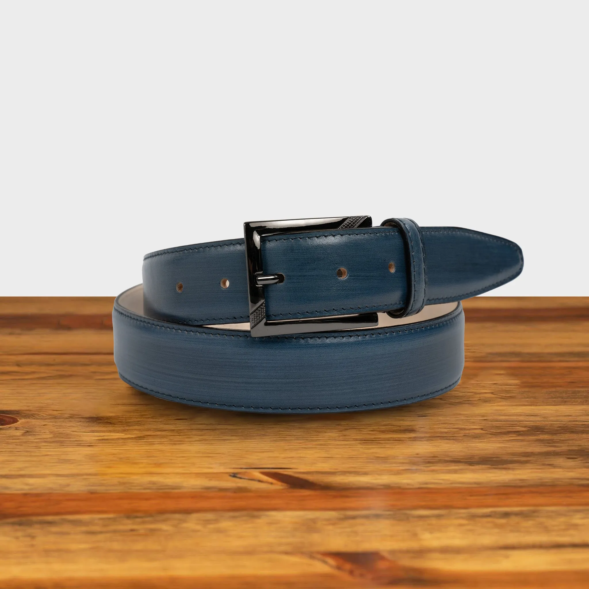 C1450 Calzoleria Toscana Leather Dress Belt sold by Toscana USA product image thumbnail 3