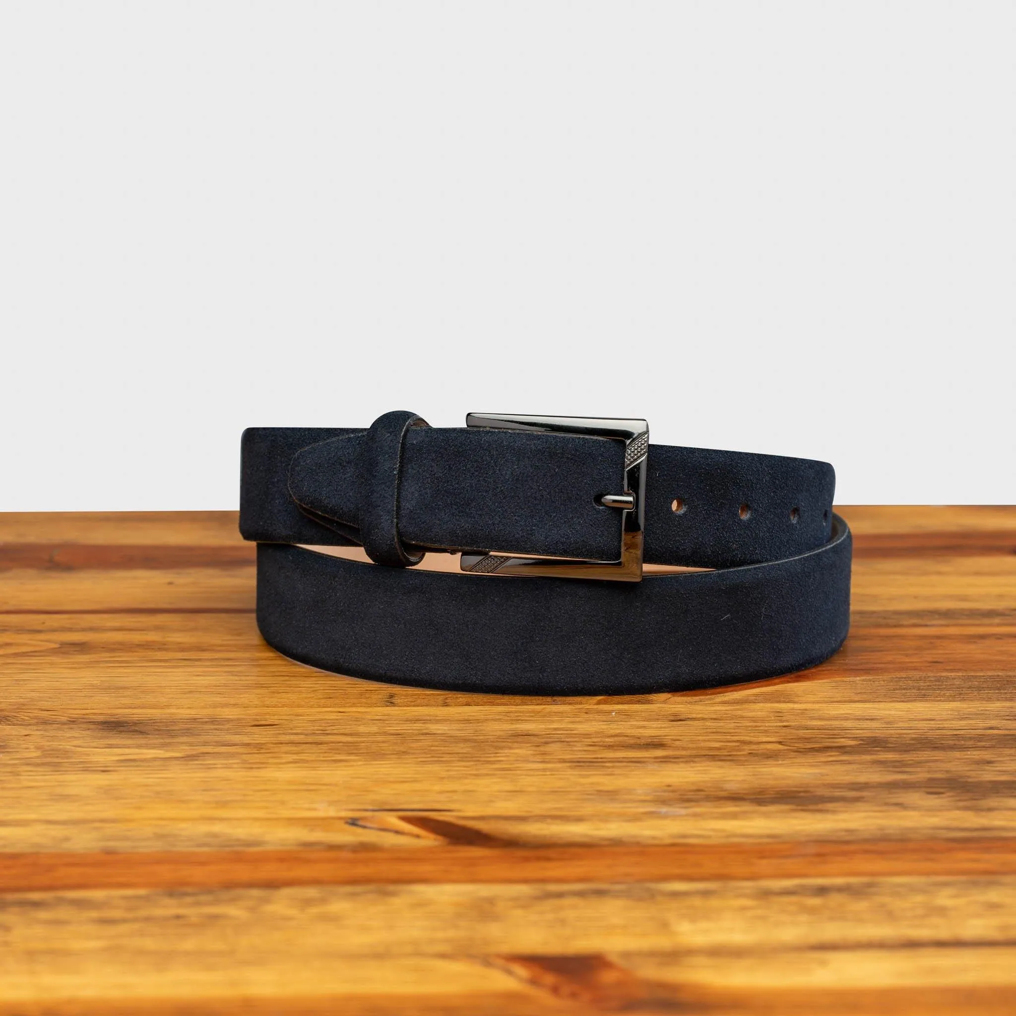 Velino Calzoleria Toscana Velour Suede Belt sold by Toscana USA product image thumbnail 3