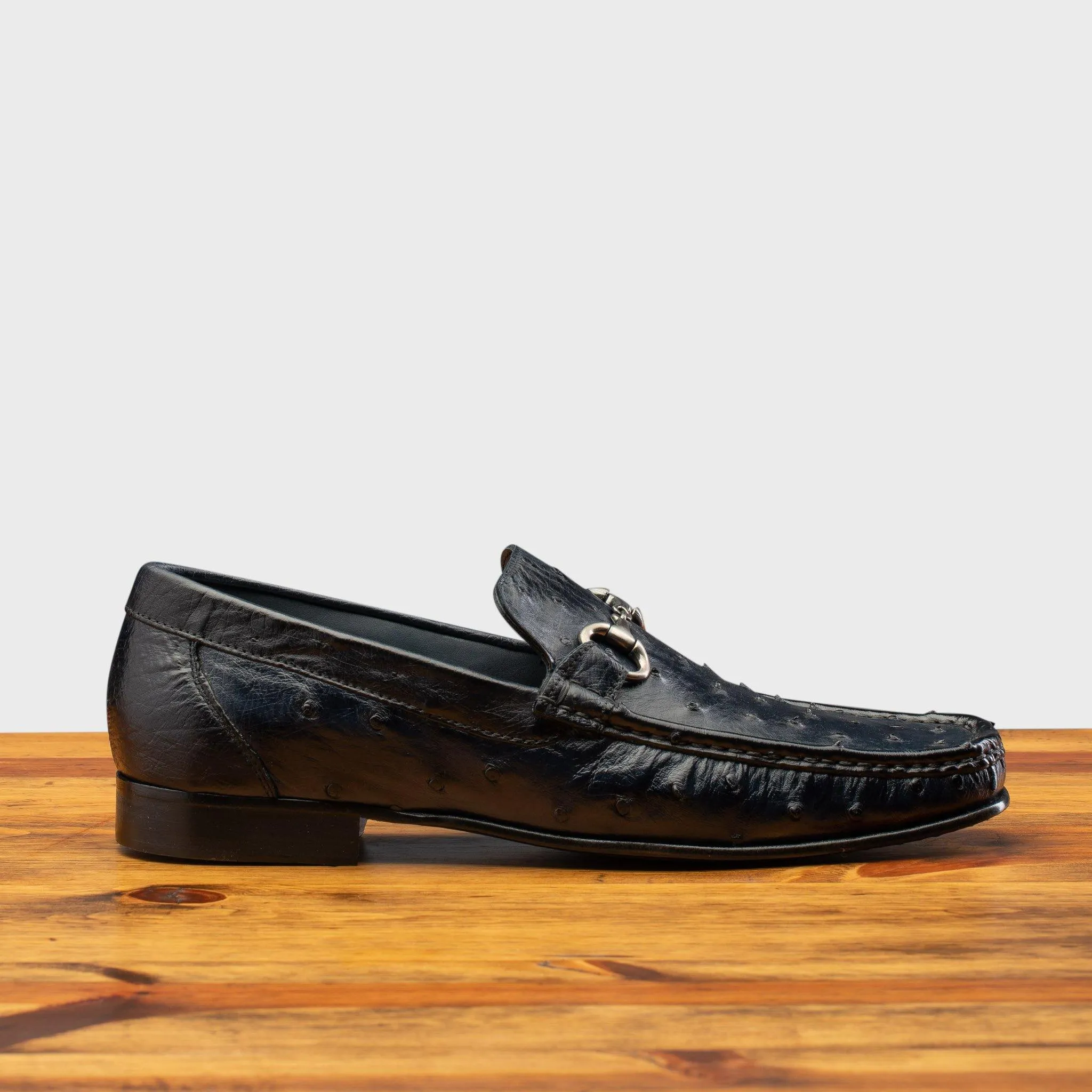 3238-M Calzoleria Toscana Men's Ostrich Dress Loafer sold by Toscana USA