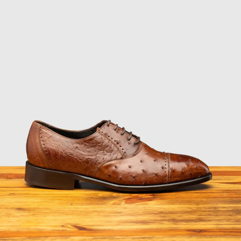 H777 Calzoleria Toscana Men's Ostrich Cap Toe sold by Toscana USA