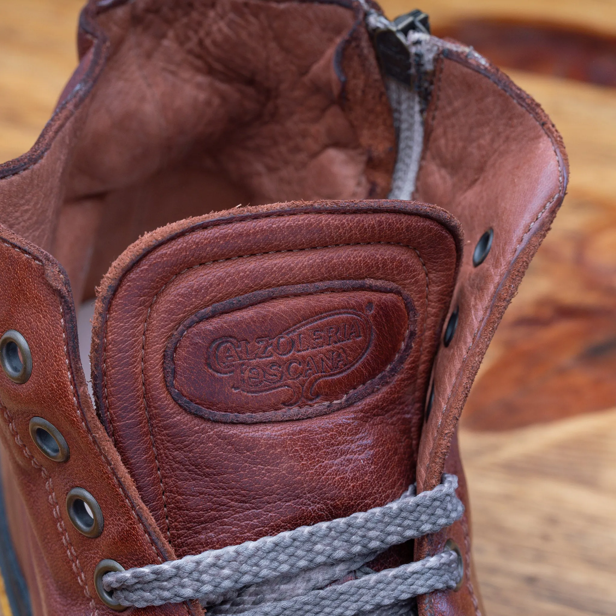 H883 Calzoleria Toscana High-Top Benso Sneaker sold by Toscana USA product image thumbnail 4