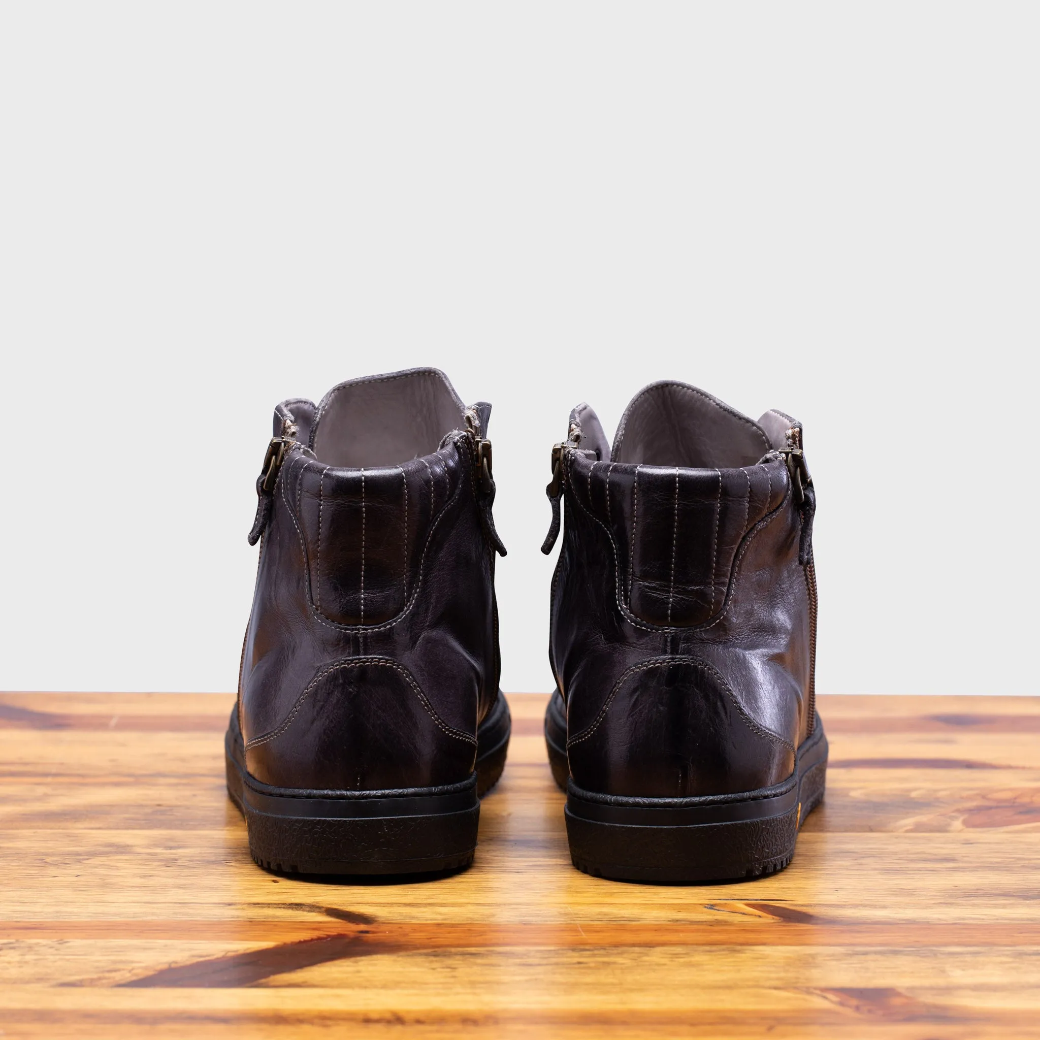 Q555 Calzoleria Toscana Dip-Dyed Buff Calf High-Top sold by Toscana USA product image thumbnail 3