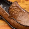5034 Calzoleria Toscana Men's Crocodile Loafer sold by Toscana USA