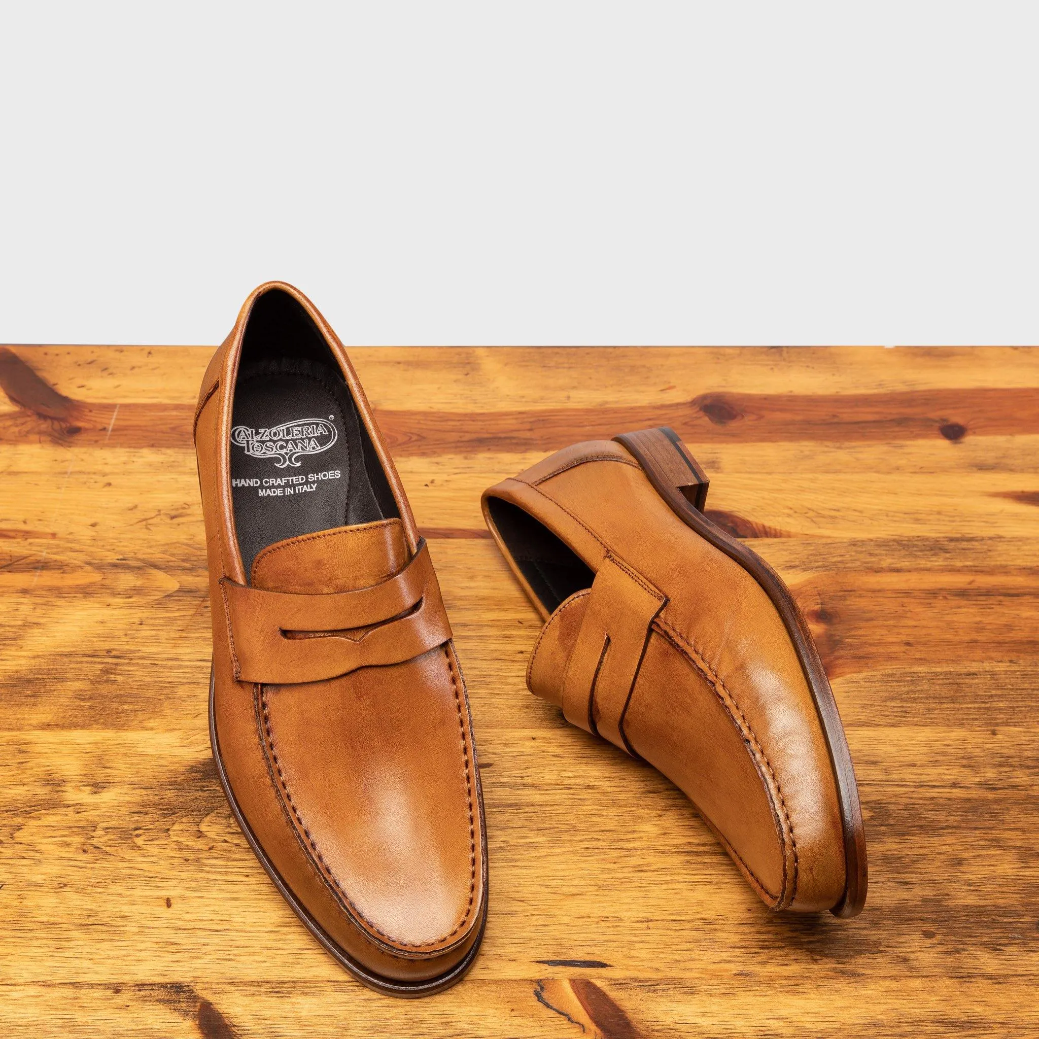 Calzoleria Toscana Santor Collegiate Loafer sold by Toscana USA product image thumbnail 5