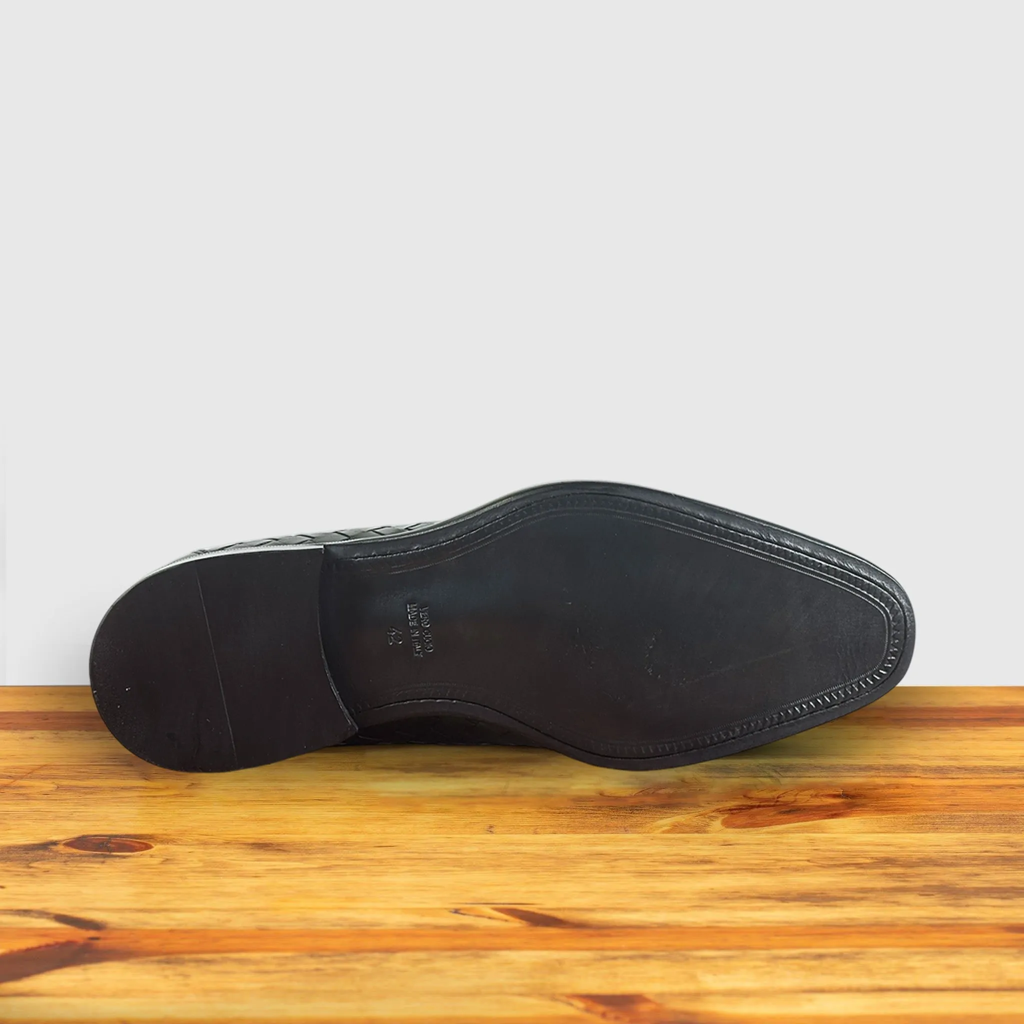 Calzoleria Toscana Gesso Woven Dress Loafer sold by Toscana USA product image thumbnail 3