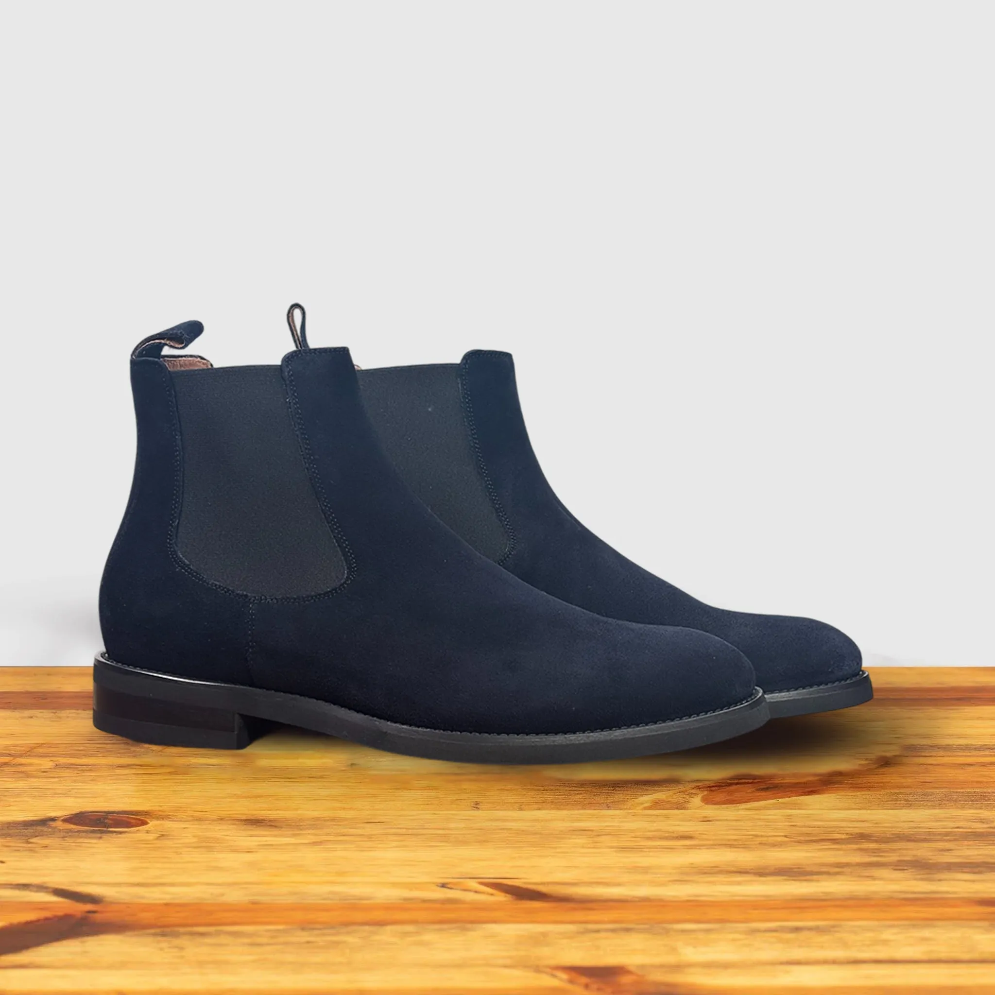 Calci Calzoleria Toscana Double Gore Velour Suede Chelsea Boot sold by Toscana USA product image thumbnail 2