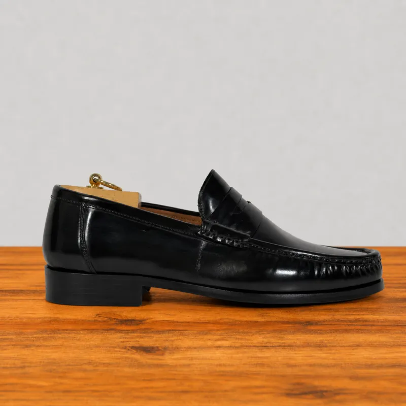 Signa Cordovan Finish Loafer - Calzoleria Toscana made by Toscana USA