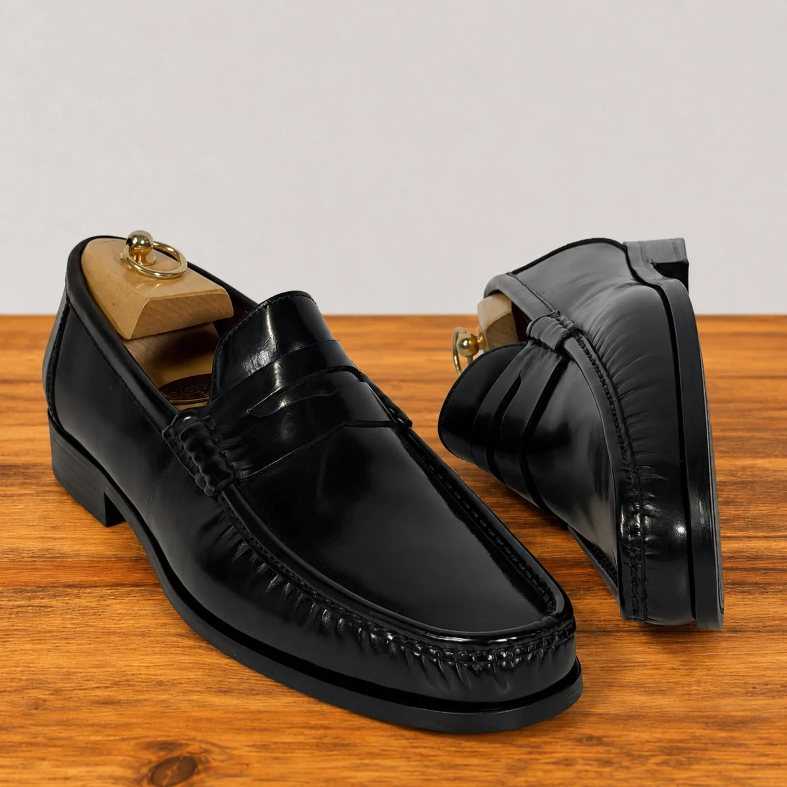 Signa Cordovan Finish Loafer - Calzoleria Toscana sold by Toscana USA product image thumbnail 3