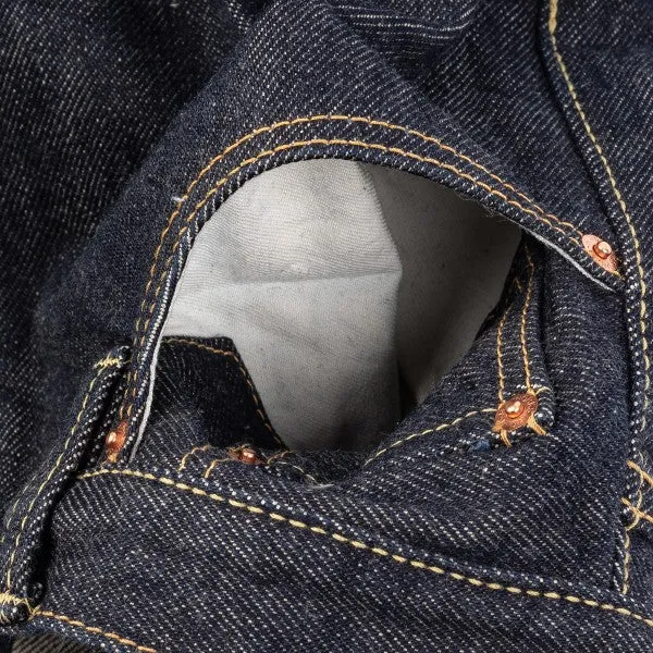 888 21oz Selvedge Denim Medium/High Rise Tapered Cut Jeans - Indigo IH-888S-21 sold by Iron Shop Provisions product image thumbnail 5