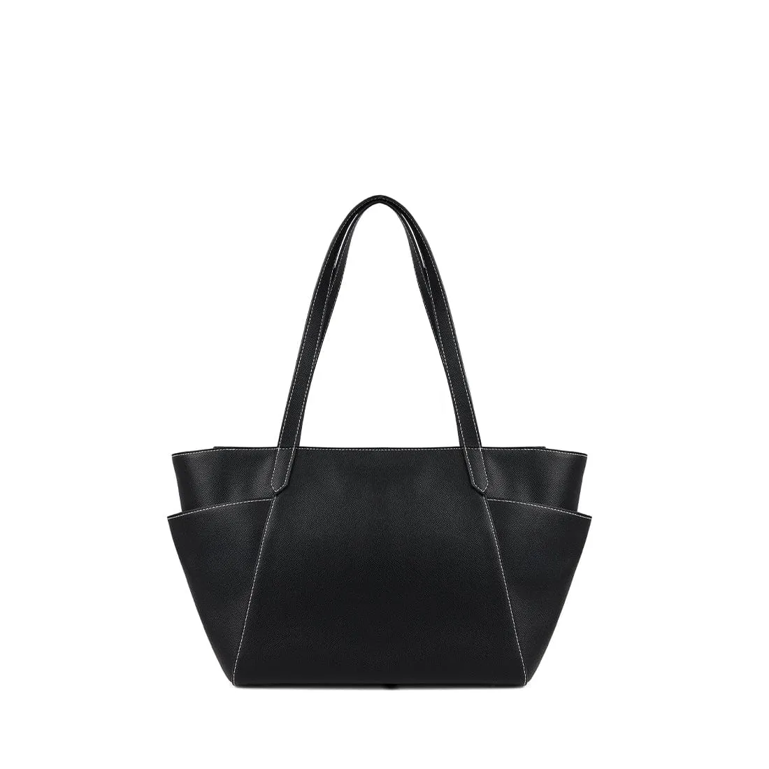 The Opale – 2-in-1 Black Vegan Leather Handbag sold by Lambert product image thumbnail 5