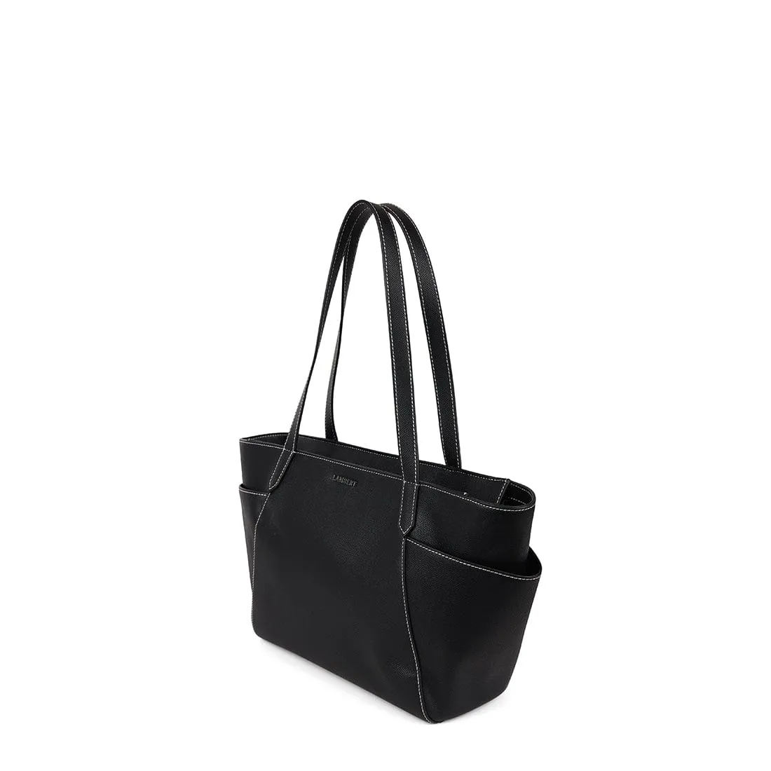 The Opale – 2-in-1 Black Vegan Leather Handbag sold by Lambert product image thumbnail 3