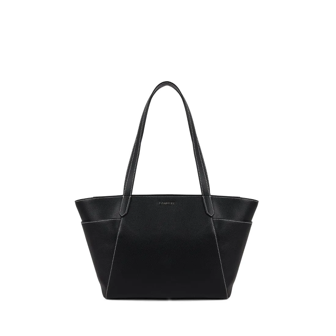 The Opale – 2-in-1 Black Vegan Leather Handbag sold by Lambert