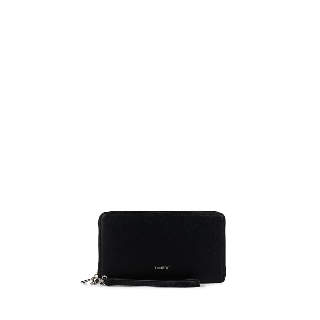 The Calla – Black Vegan Leather Wallet sold by Lambert