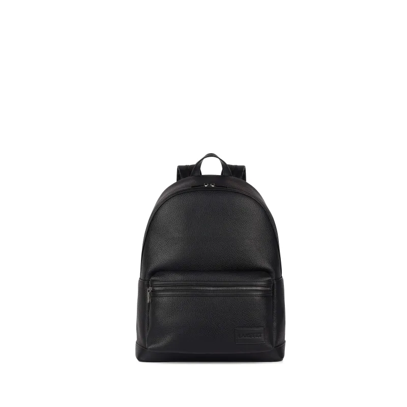 The Logan – Black Vegan Leather Backpack sold by Lambert