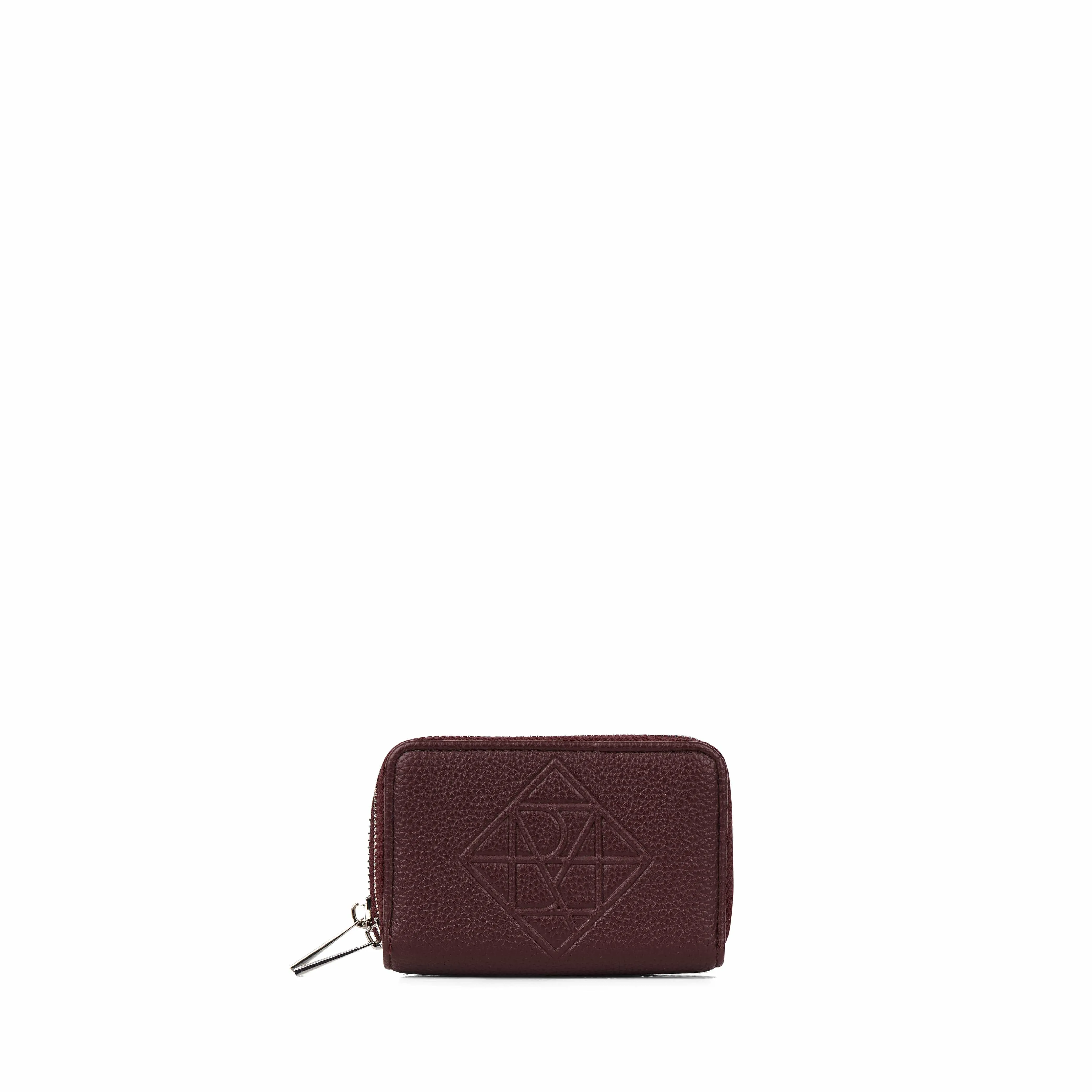 The Megan – Mahogany Vegan Leather Wallet sold by Lambert