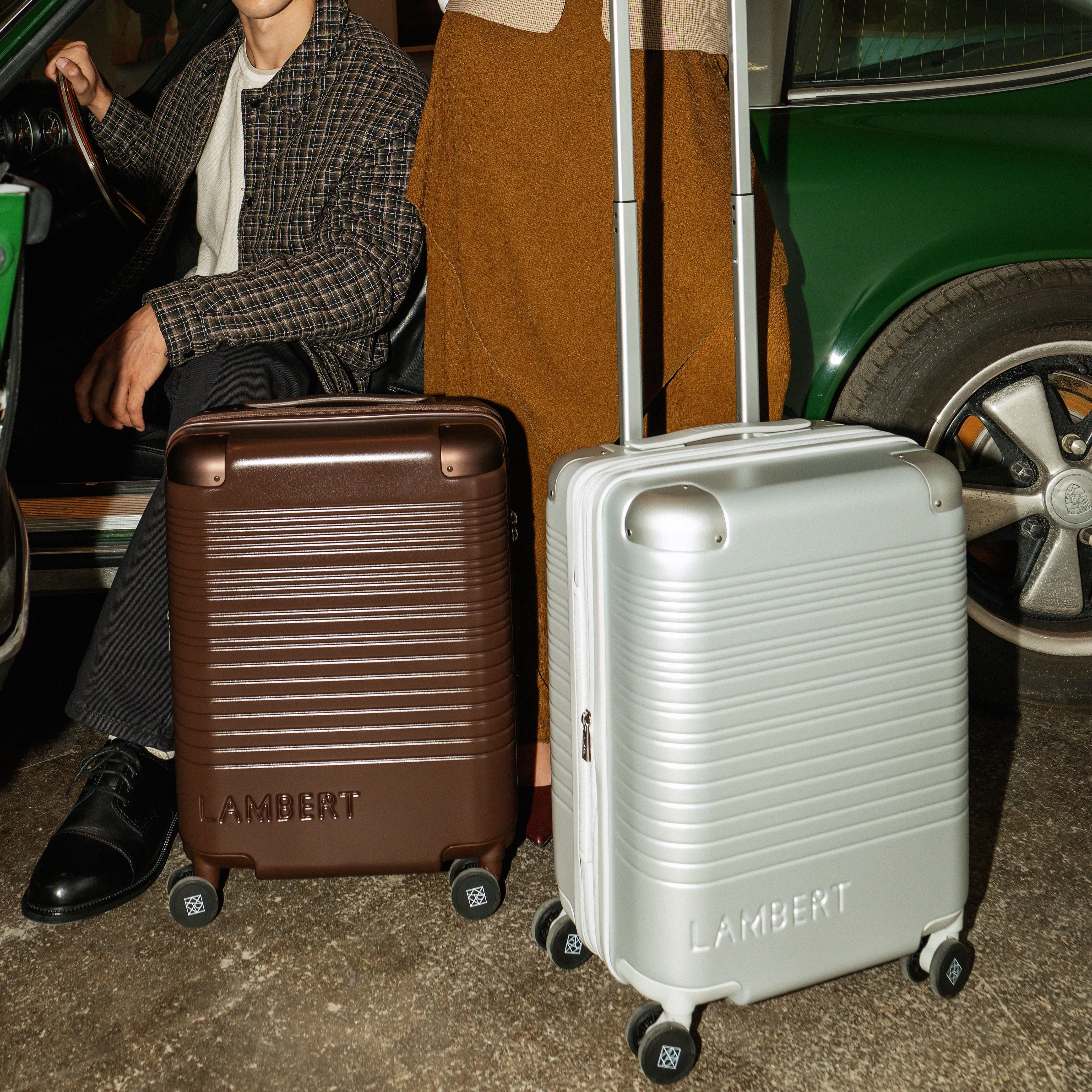 The Berlin – Silver Expandable Carry-On Suitcase sold by Lambert product image thumbnail 4