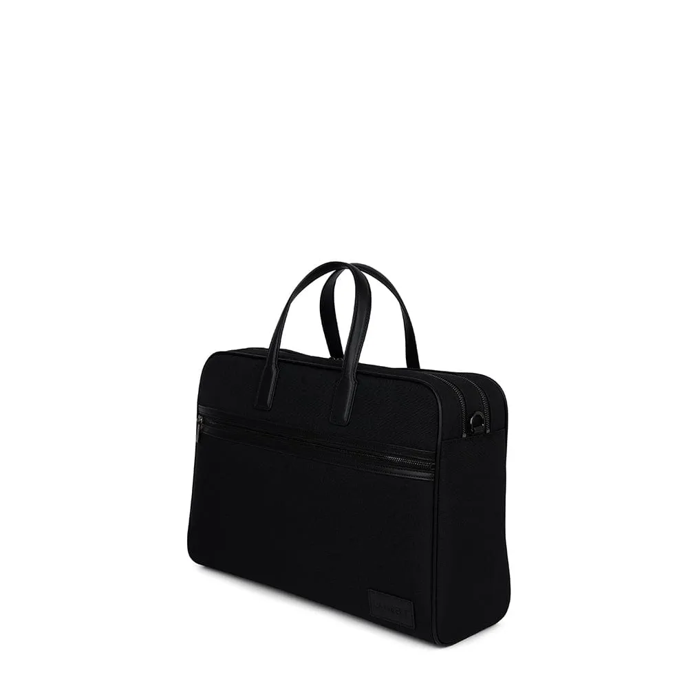 The Sloane – Briefcase in Black Canvas sold by Lambert product image thumbnail 3