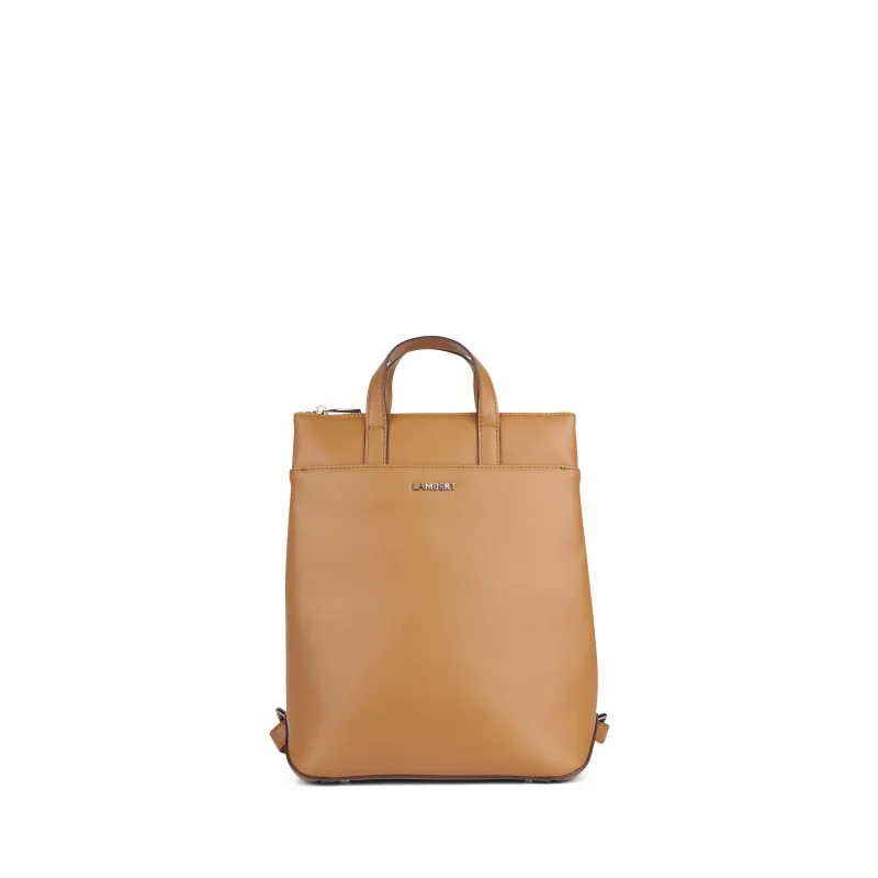 The Millie – Sepia Vegan Leather Backpack sold by Lambert