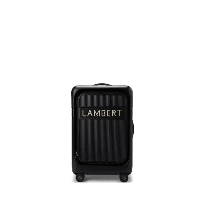 The Bali - Black Carry-On Suitcase made by Lambert